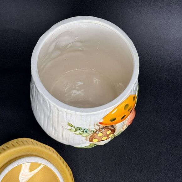 Vintage Sears Merry Mushroom Small Canister - Picture 7 of 11